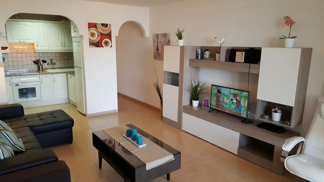 Apartment Jacaranda Close To The Beach, Sea-View, Pool, Wifi, Sat-Tv Arona  Spanien
