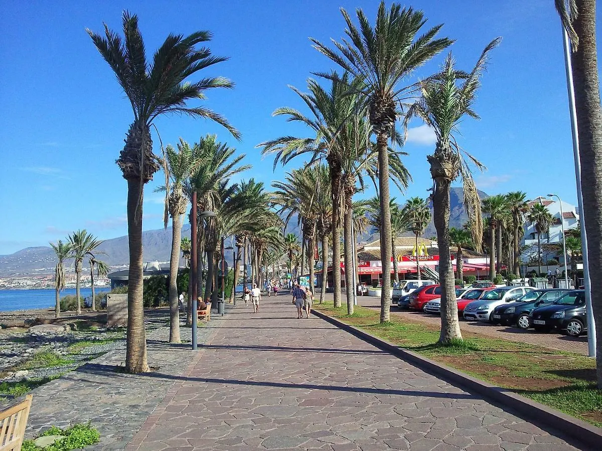 Apartment Jacaranda Close To The Beach, Sea-View, Pool, Wifi, Sat-Tv Arona  Spanien